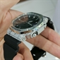 Casio G-SHOCK 2100 系列油漬搖滾不鏽鋼錶圈指針數碼手錶 GM-2100GC-1A