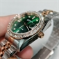 Bonia Noble Green Dial Stone Bezel Three-Hand Women's Quartz Watch BNB10553-3697S#