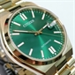 Citizen Mechanical "TSUYOSA"系列綠色錶盤金色不鏽鋼男士自動機械手錶 NJ0152-51X