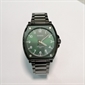 Casio GENERAL LINE 绿色表盘黑色不锈钢酒桶型男士指针石英手表 MTP-E730B-3A