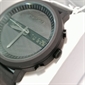 Skechers 48mm 黑色錶盤矽膠錶帶男士指針數位手錶 SR5071