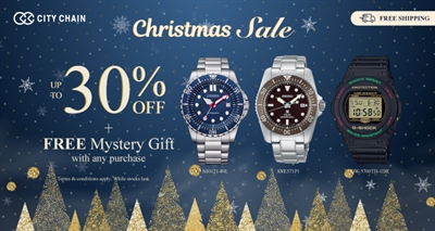 Christmas watches outlet sale