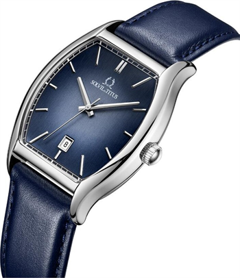 Barista 3 Hands Quartz Leather Watch [W06-03325-004]