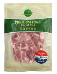 点点绿 美国天然猪肋腓粒 (454克)