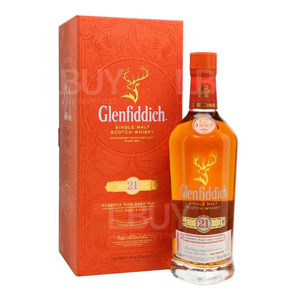 格蘭菲迪單一純麥威士忌 21年