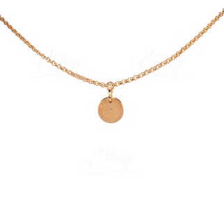 Hermes Au750 18K Diamond necklace