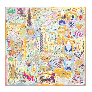Hermes Exposition Universelle Scarf 圍巾 絲巾