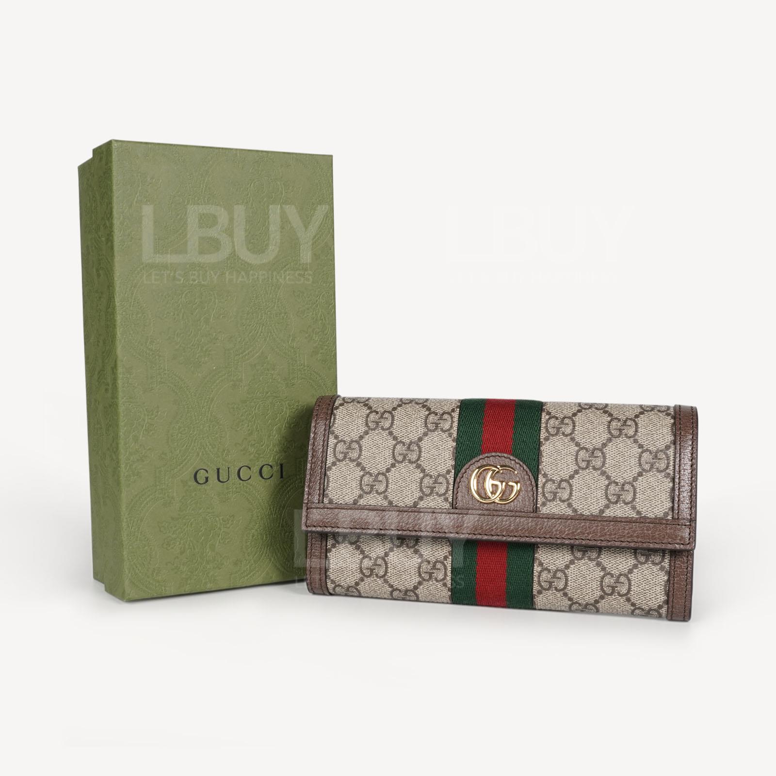Gucci Ophidia GG Continental Wallet 