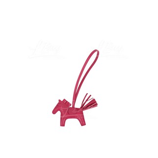 Hermes Rodeo PM Charm Rose Mexico 包袋吊飾 單色 桃紅色