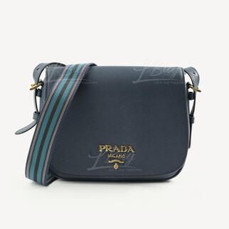 Prada Saffiano Leather Shoulder Bag Handbag