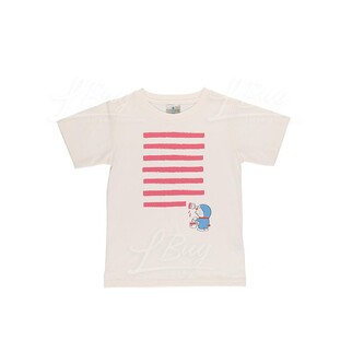 未来百货UNISEX多啦A梦重力油漆工人童装圆领短袖T恤 (尺码: 120-130)