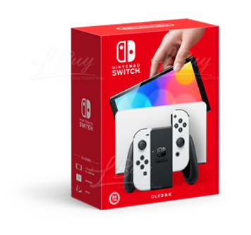 Nintendo Switch 遊戲主機 (OLED款式) 白色