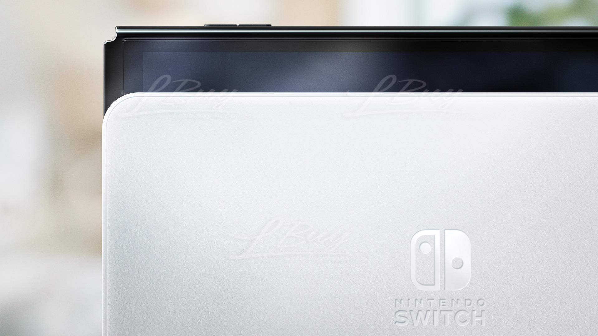 任天堂-Nintendo Switch 游戏主机(OLED款式) 白色