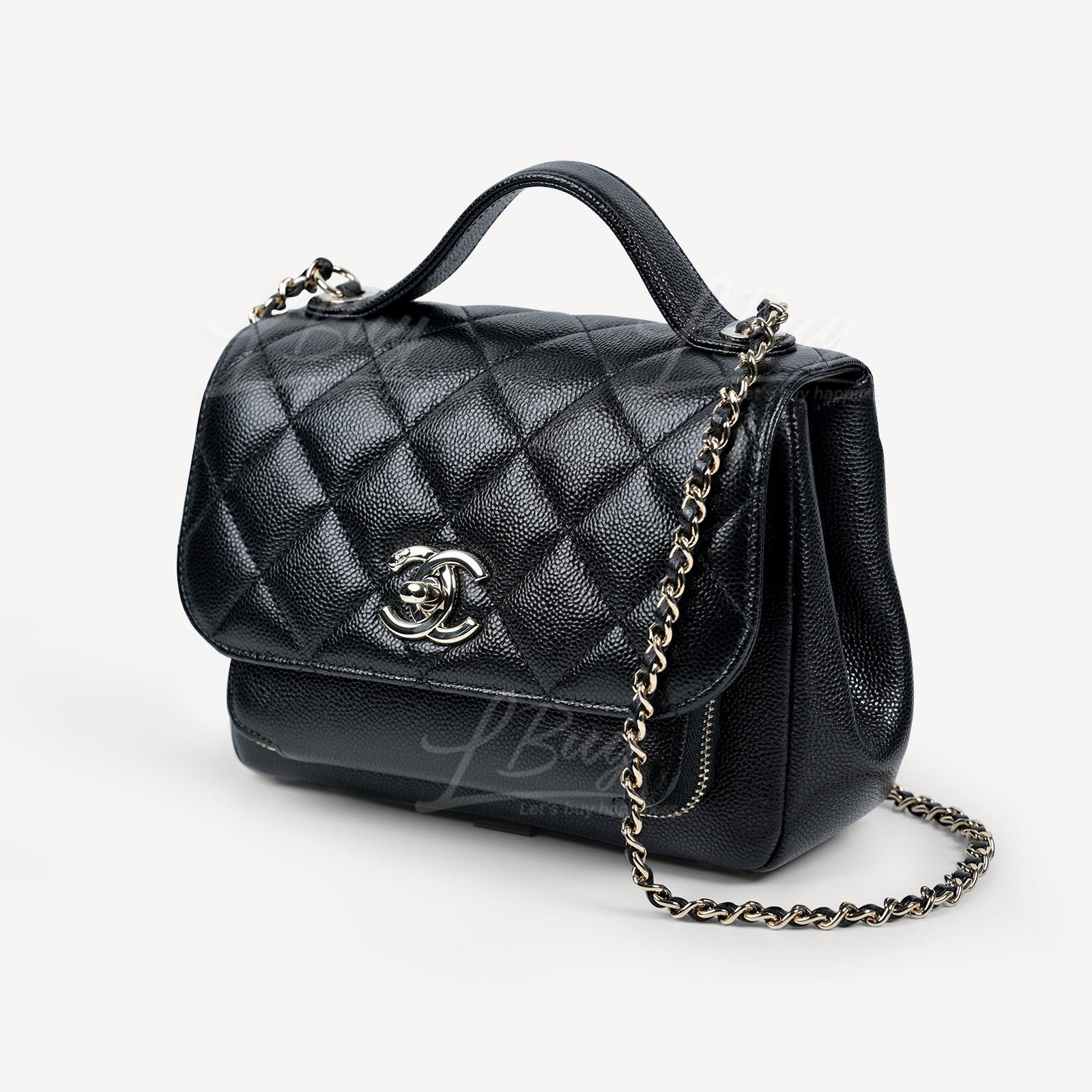 CHANEL-Chanel Affinity Small Size Black Flap Bag