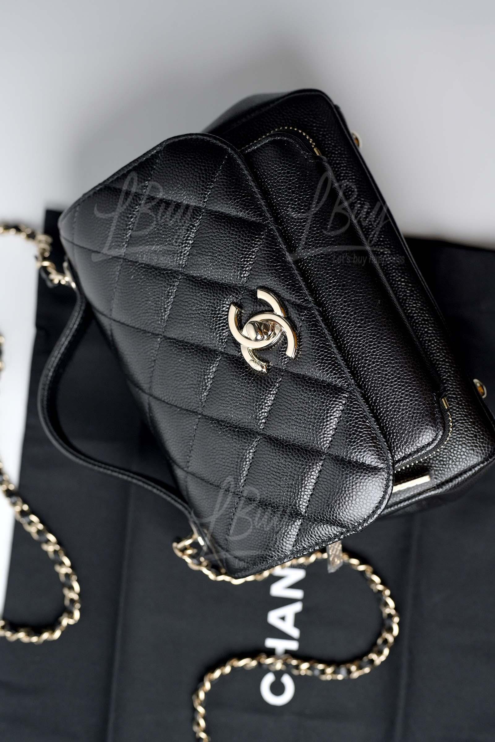 CHANEL-Chanel Affinity Small Size Black Flap Bag