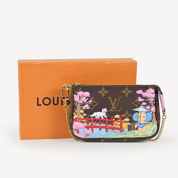 Louis Vuitton Mini Pochette Accessoires Monogram Vivienne Wisteria