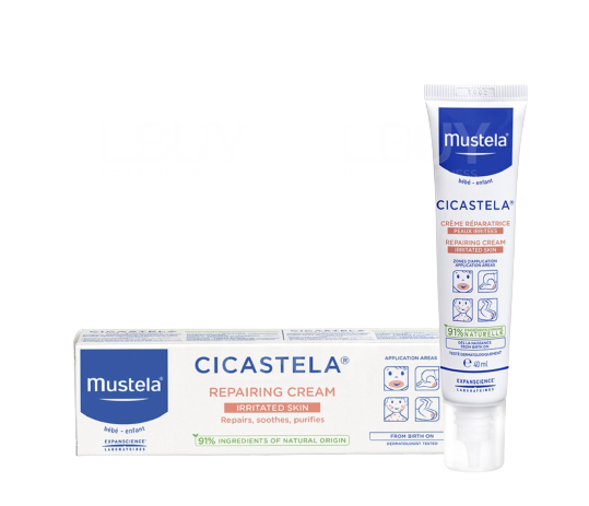 Mustela Cicastela 修护保湿霜 40ml