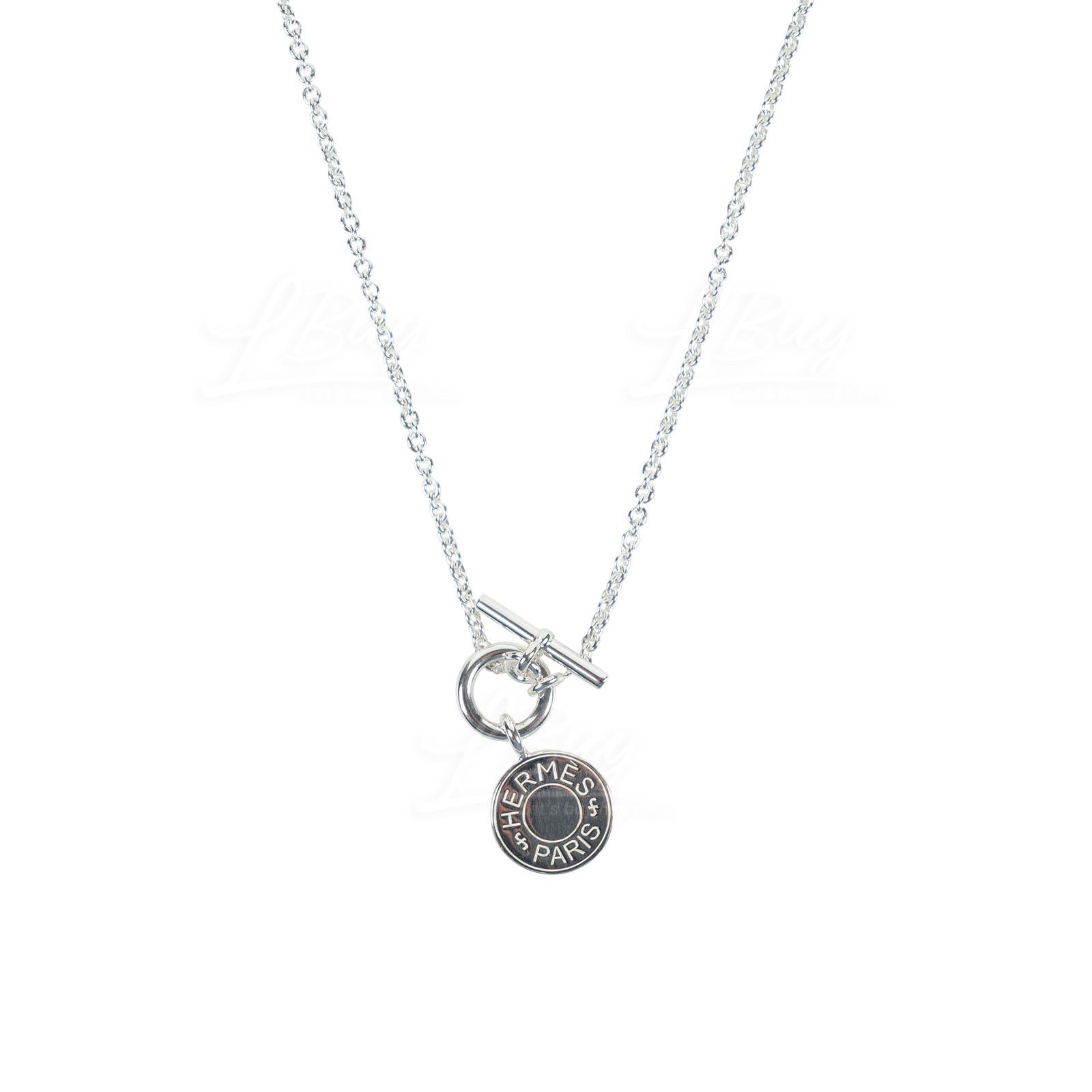 Chaîne d'ancre silver necklace Hermès Silver in Silver - 40519474