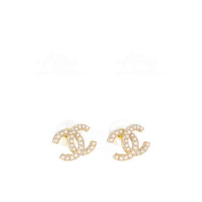 Gripoix earrings Chanel Gold in Other  23915881
