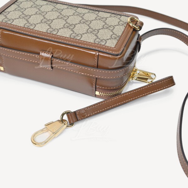 GUCCI Gucci Mini bag with Interlocking G Brown