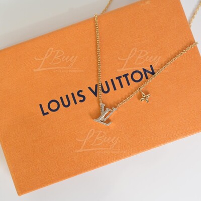 Louis Vuitton MONOGRAM Lv iconic necklace (M00596 )
