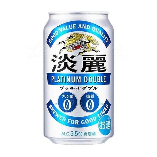 麒麟-Kirin 麒麟淡麗白金350ml