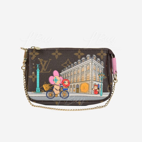 LIMITED EDITION MINI POCHETTE HOLIDAY 2020 MONOGRAM BUMPER CARS