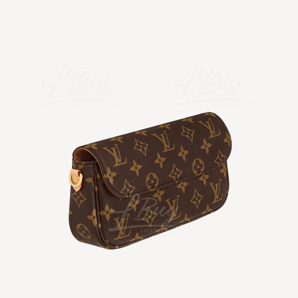 Louis Vuitton M81911 Wallet on Chain Ivy , Brown, One Size