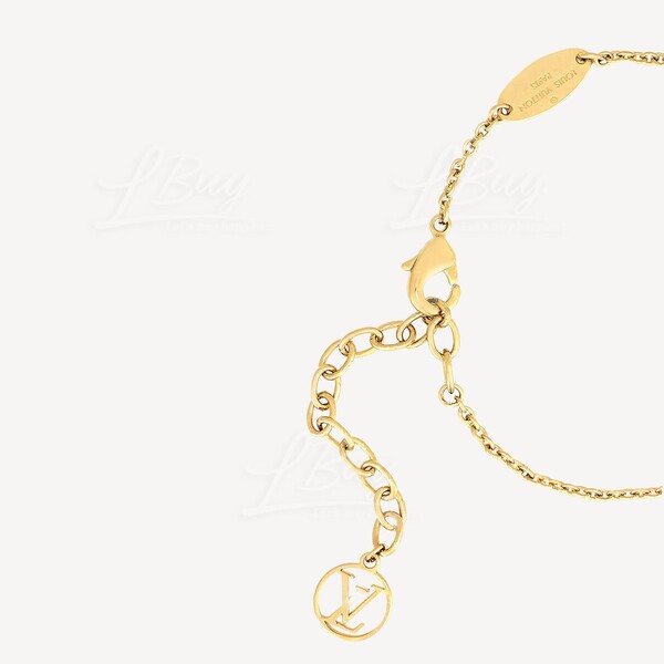 Louis Vuitton LV Twiggy Bracelet Golden Metal. Size One Size