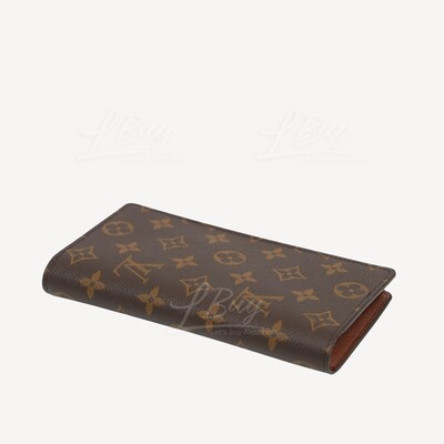 LOUIS VUITTON-LV Brazza Monogram Long Wallet M66540