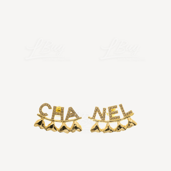 Chanel earrings deals cha and nel