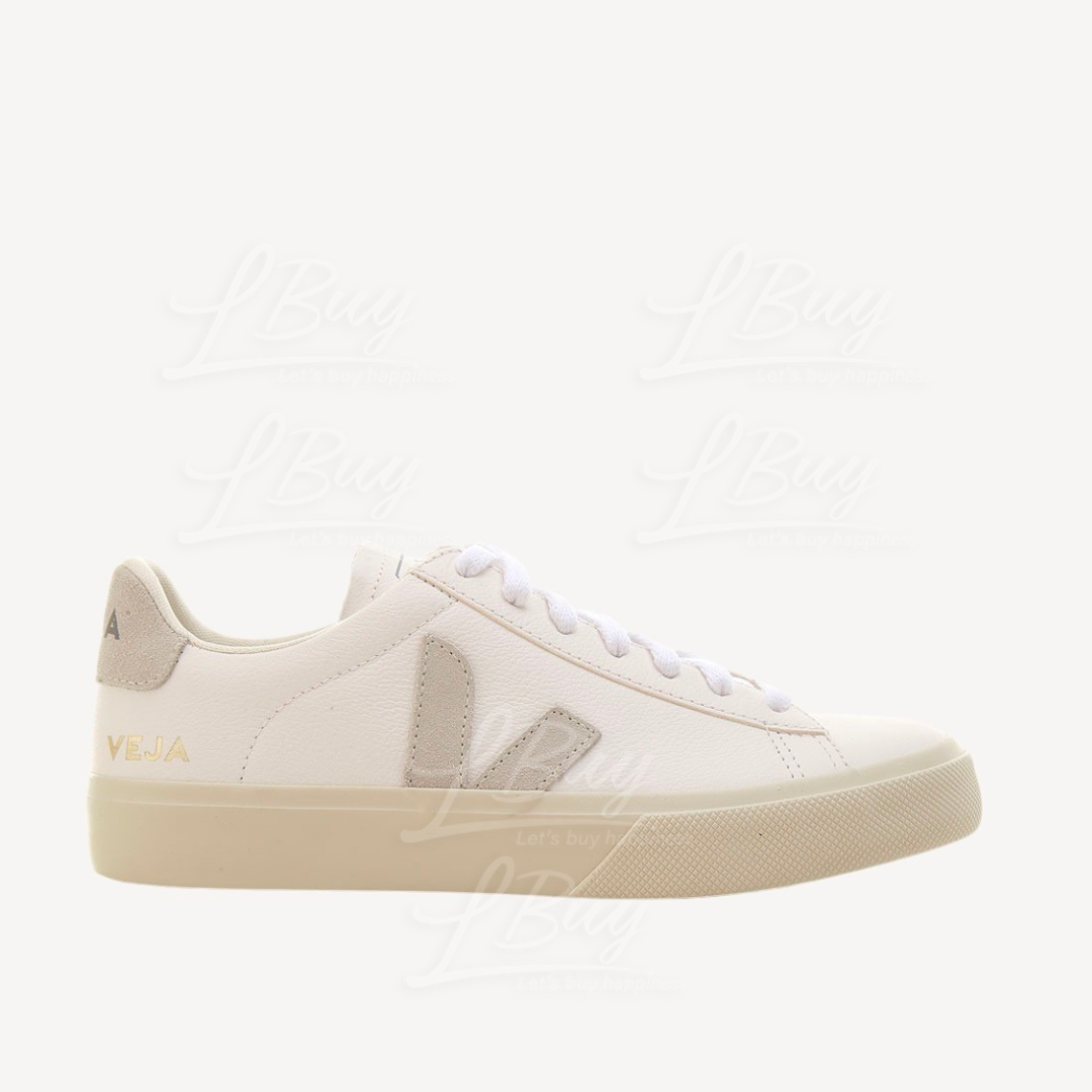 VEJA Campo Sneaker White and Natural
