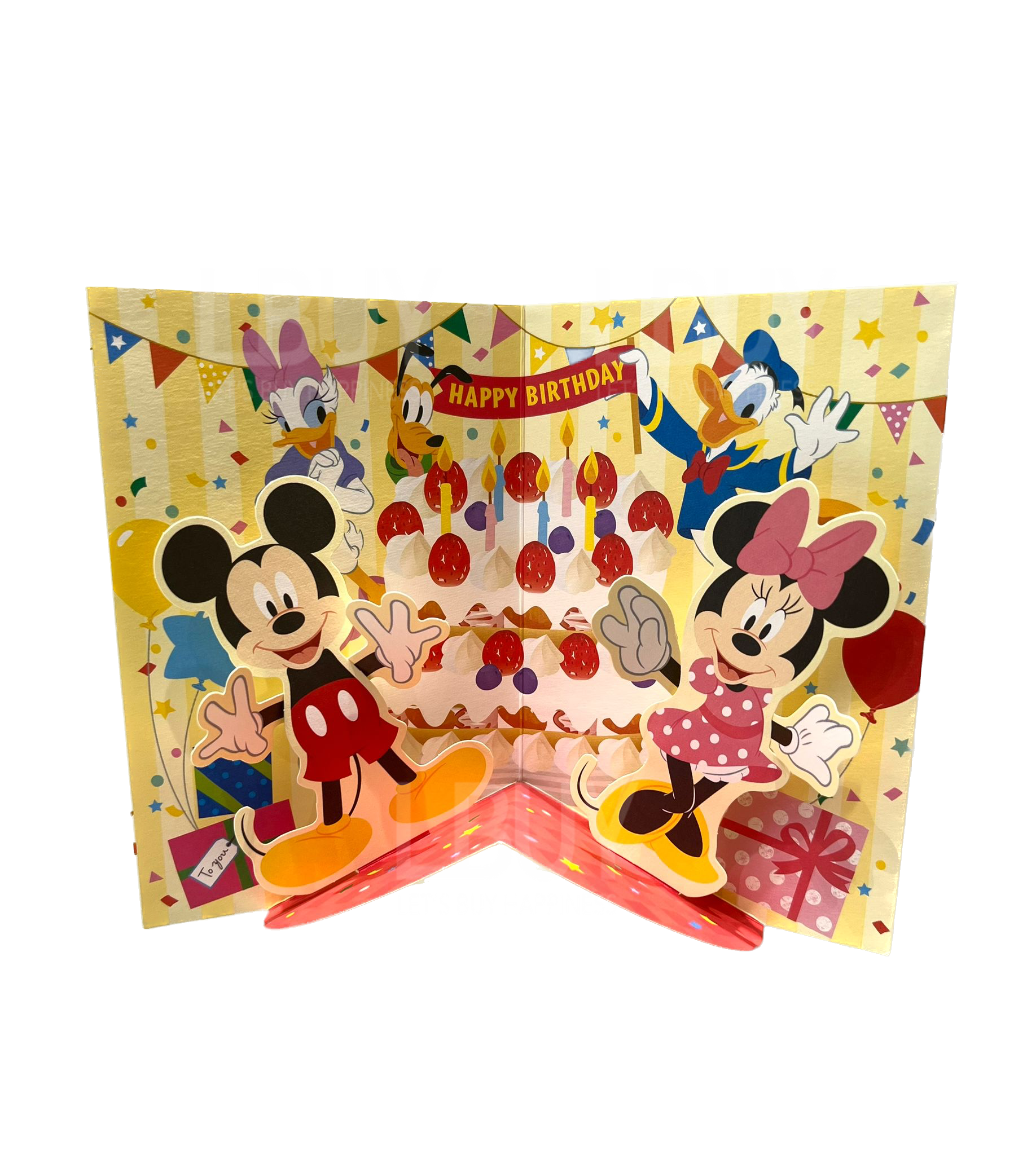 Disney Mickey&Minnie生日卡