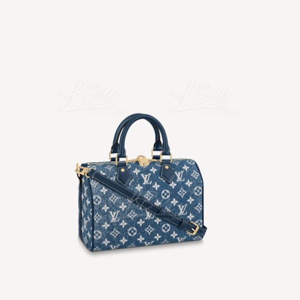 blue jean louis vuitton purse