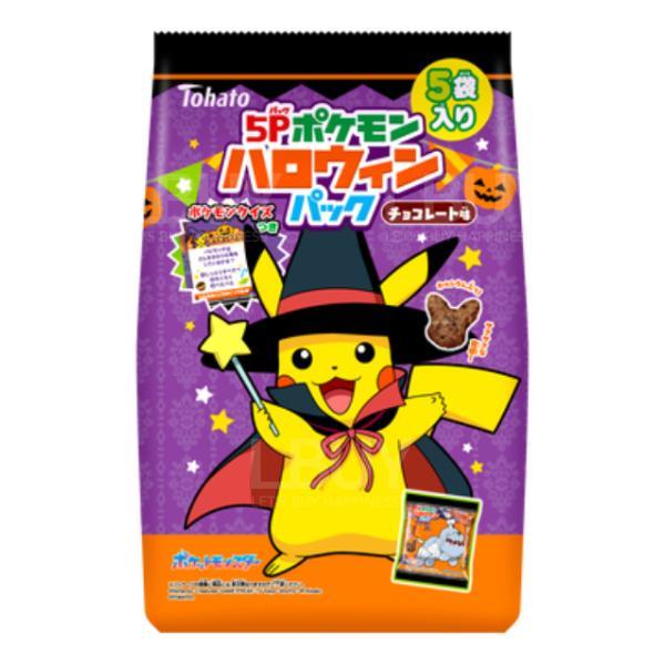 Tohato x 比卡超(万圣节)朱古力脆 5包装