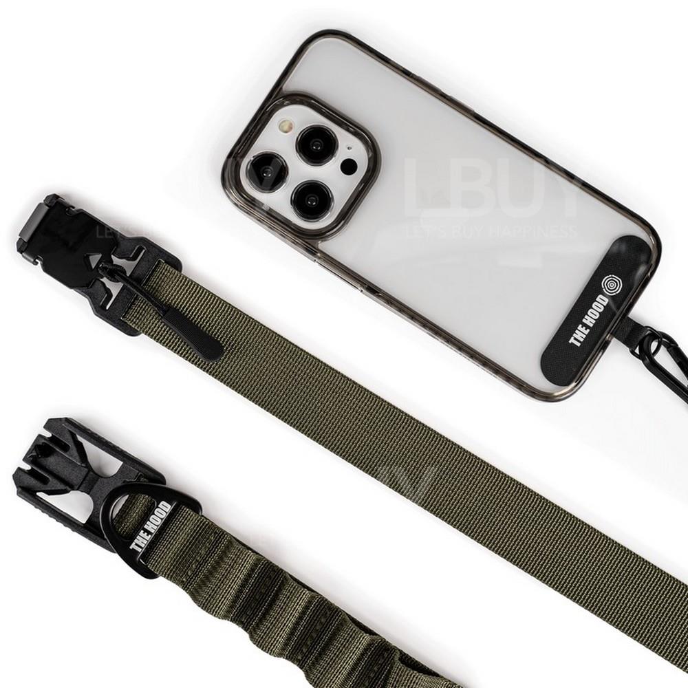 The Hood VIGOR 多功能斜挎手机背带 (可调节长度) (军绿色)