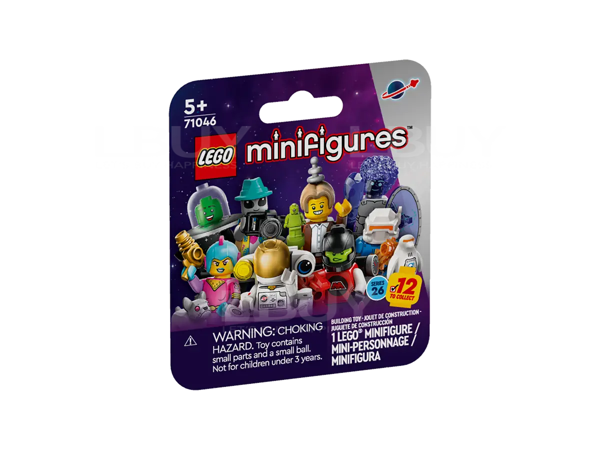LEGO 71046 Minifigures Series 26 乐高人仔第26代-太空 5+ 随机1款
