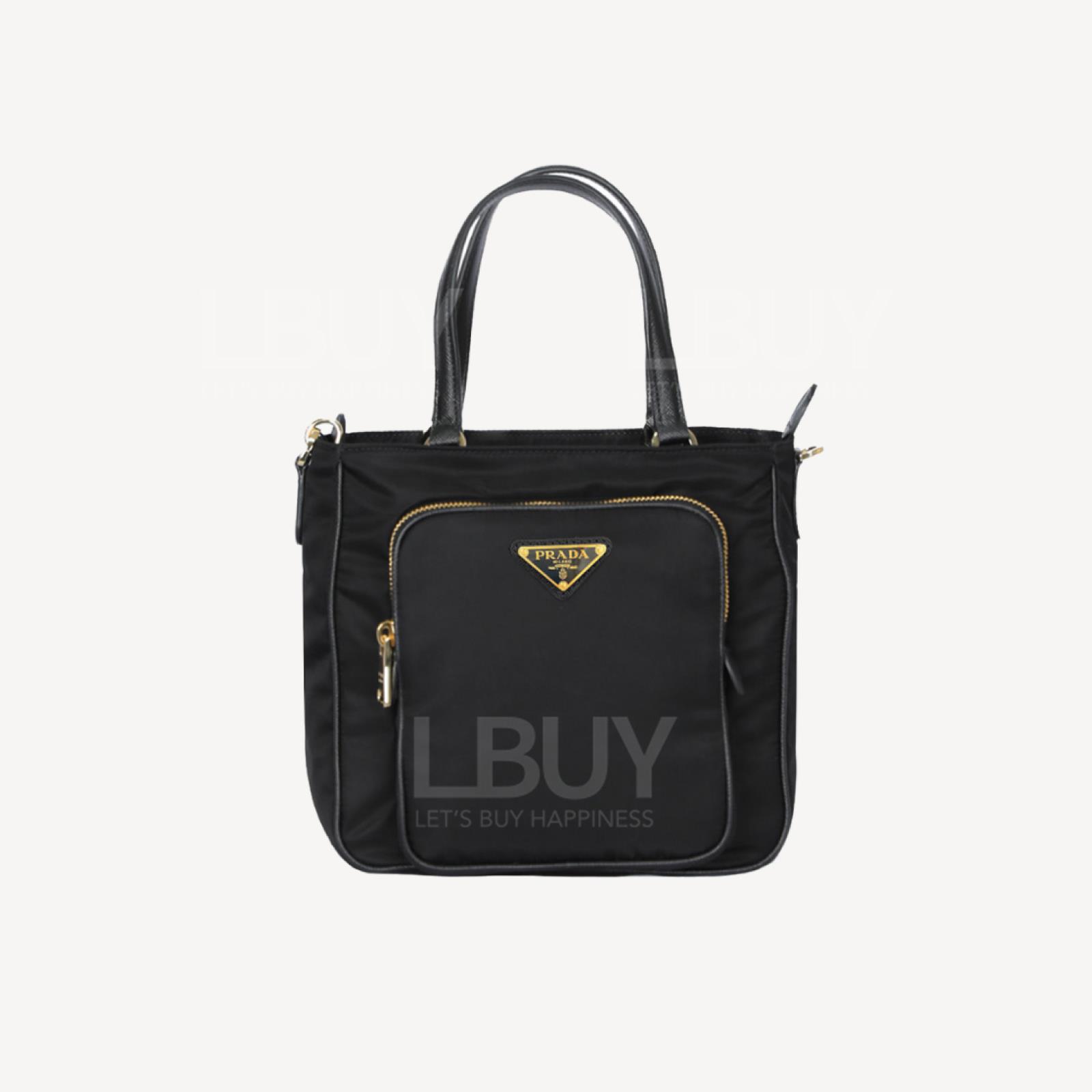 PRADA Ladies Tessuto Shopping Tote Bag