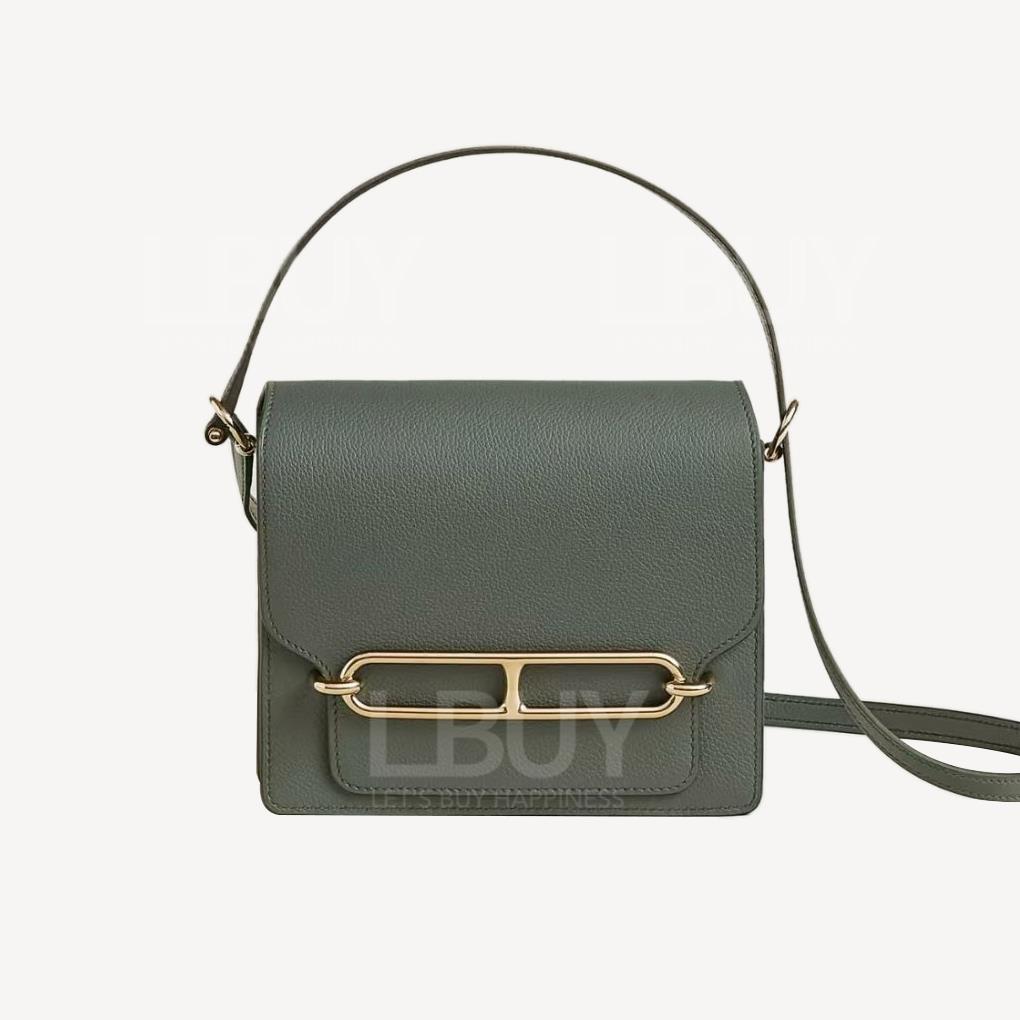 Hermes Roulis Mini Bag 杏仁綠 淡金扣