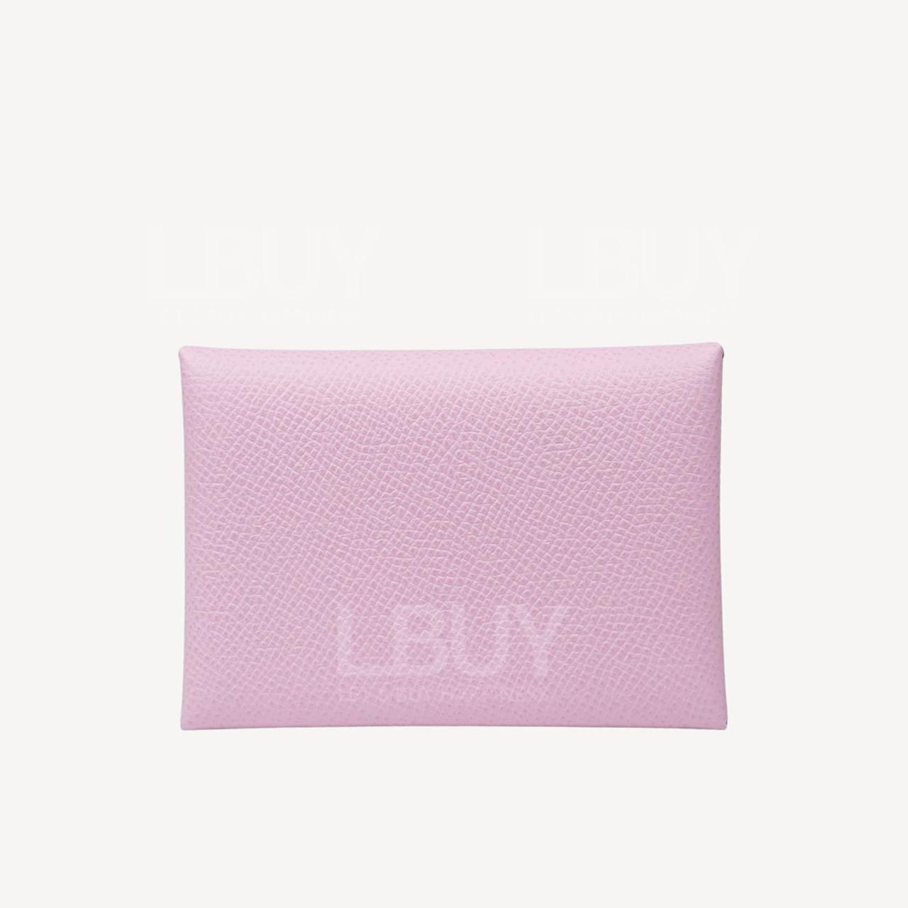 Hermes Calvi Duo Compact Card Holder X9 锦葵紫