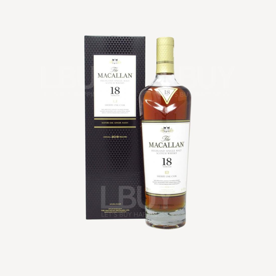 Macallan 18y Sherry Oak (2019)