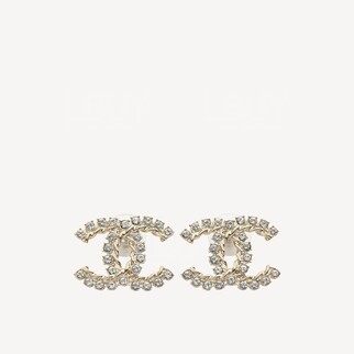 Chanel 水晶大號耳環