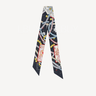 Hermes Dame de Coeur Twilly 彩色水鑽 黑色 紅色 金色