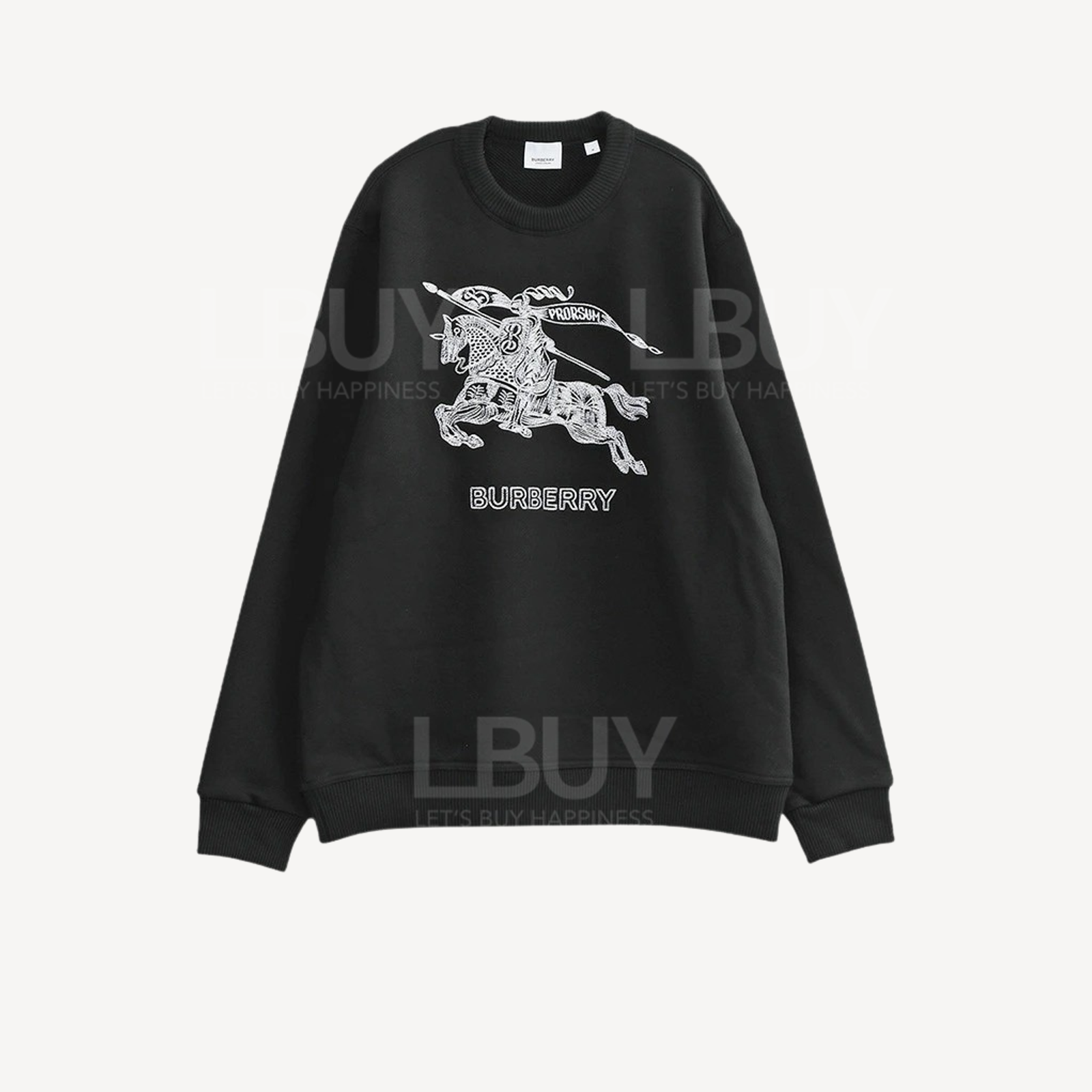Burberry 男裝戰馬騎士衛衣 黑色 8072777