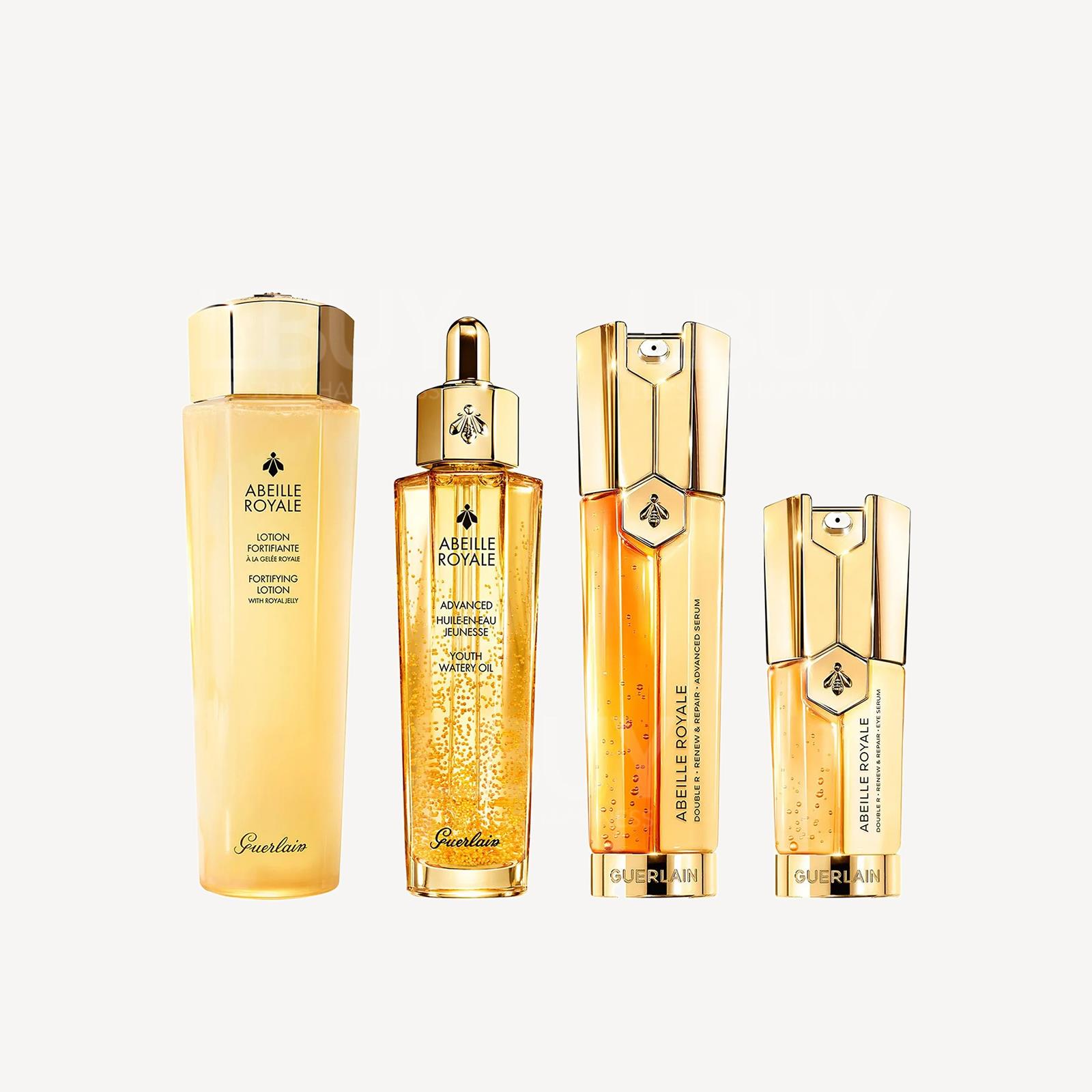 GUERLAIN Abeille Royale 护肤4件套(活肌蜜50ml+爽肤水 150ml+精华 50ml+眼精华 20ml)