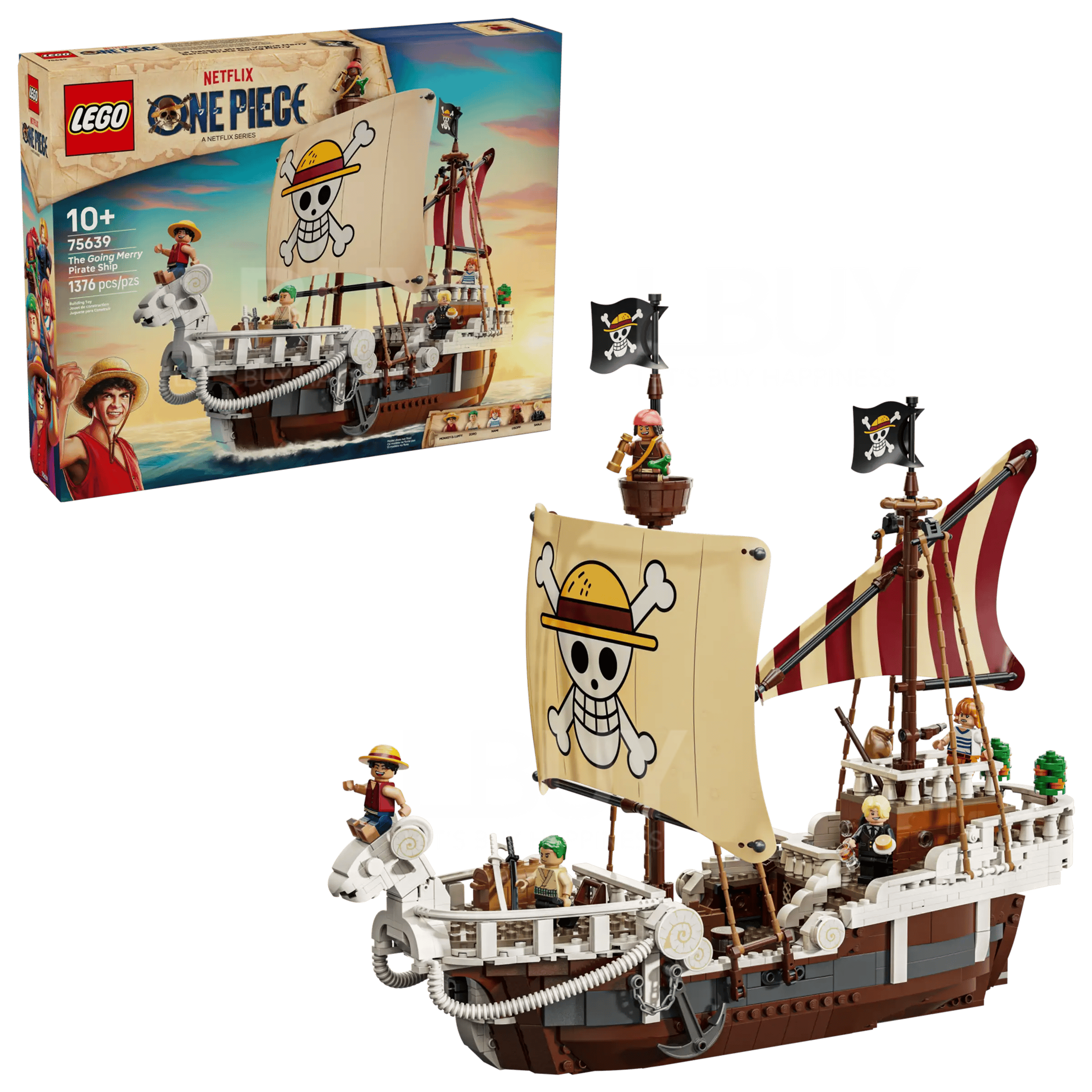 LEGO 75639 海贼王 前进梅利号海贼船 10+