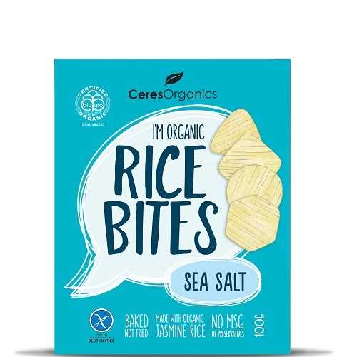 Ceres Organics Rice Bite (Sea Salt) HK healthy and organic food choices Organic PlusHK