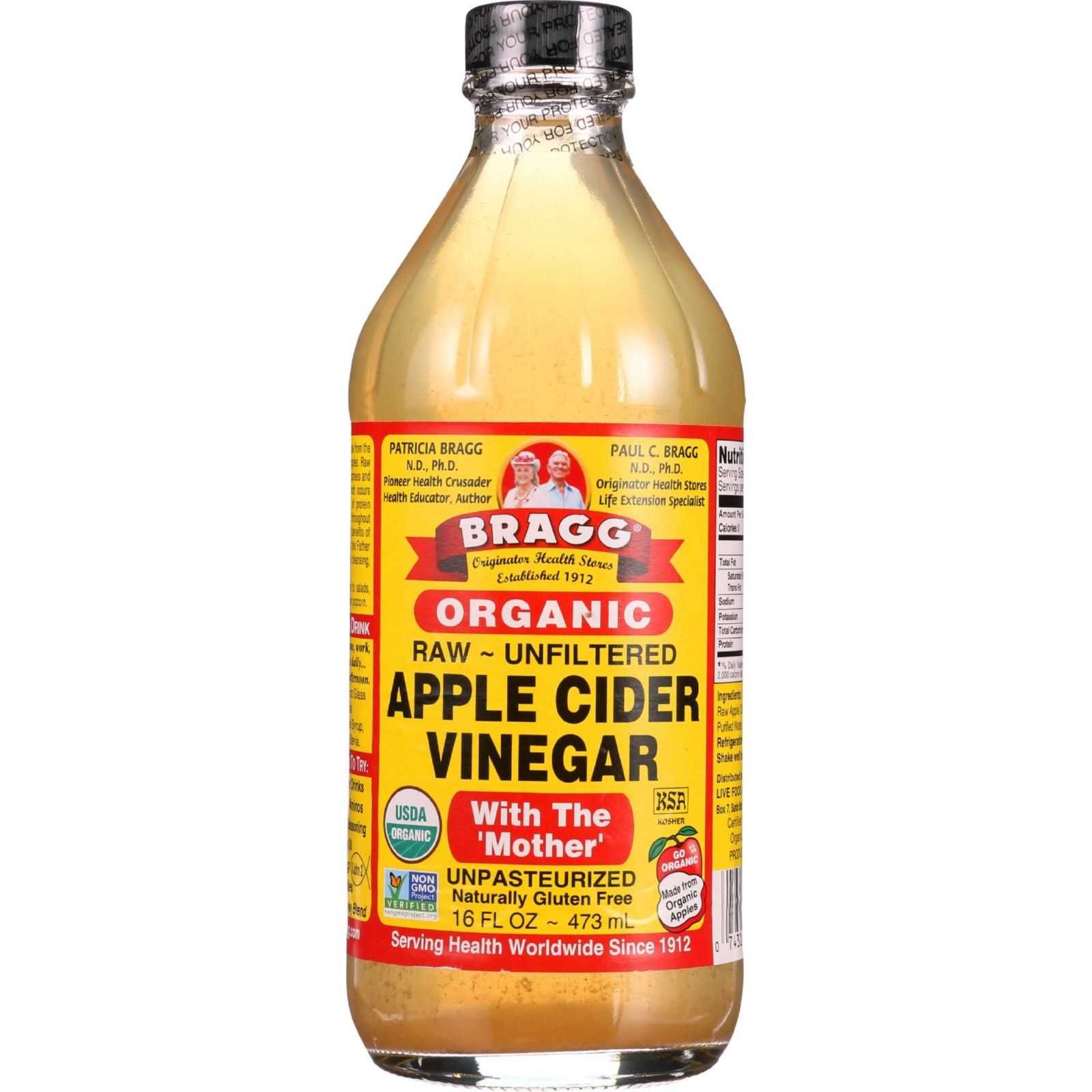 Bragg Organic Apple Cider Vinegar 16oz香港有機食品店 嚴選歐美產品 真正有機健康 Organic