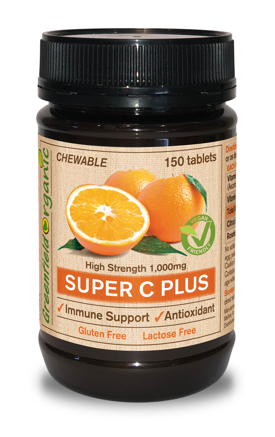 Greenfield Super C Plus Chewable 