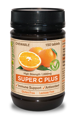 澳養生維他命C橘子玫瑰果咀嚼片